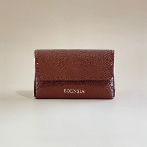 Epson Leather Business Card Wallet_Tan